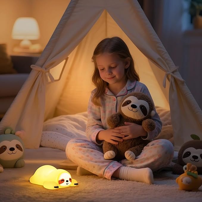 Soft LED Bedside Lamp | مصباح LED ناعم لجانب السرير